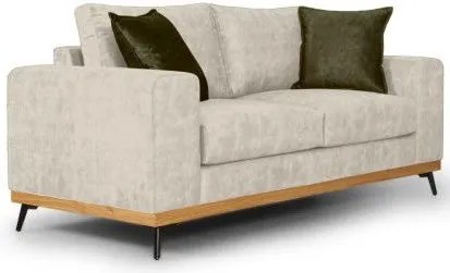 Двуместен диван Dysine-Крем