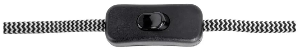 Черна настолна лампа (височина 38,5 cm) Encantar – Leitmotiv