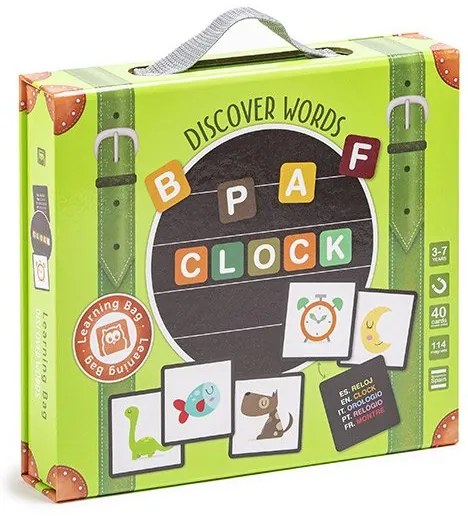 Eurekakids - Магнитно куфарче с думи - Образователна игра