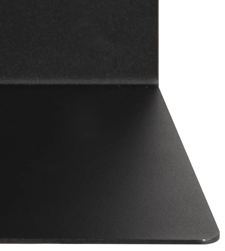 Черен метален рафт Joliet - Actona