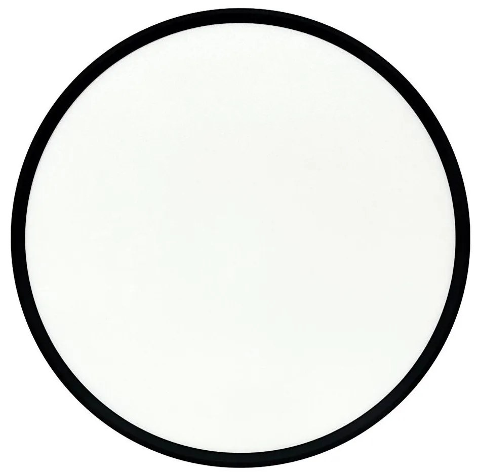 LED таванно осветително тяло LED/40W/230V 3000/4000/6500K Ø 50 см черно