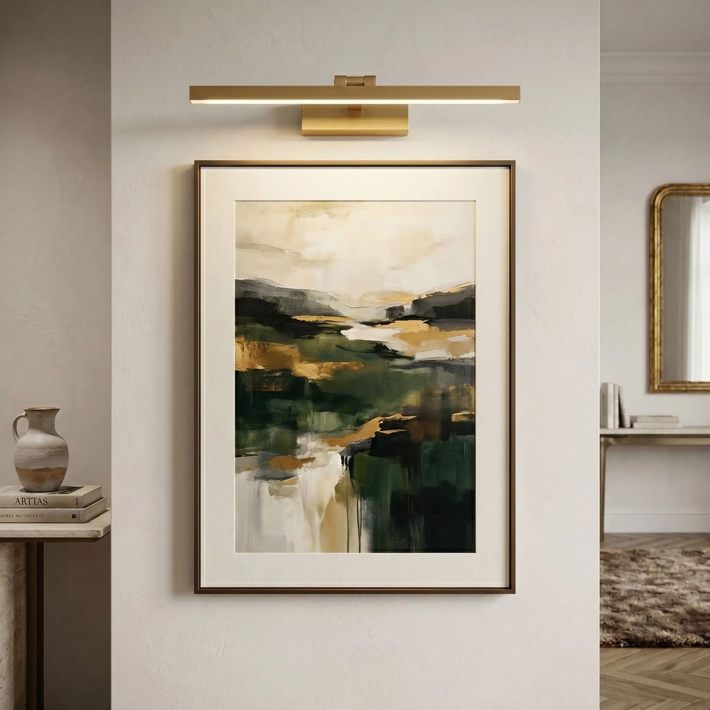 LED аплик за баня APP1864-1W 60 cm BRUSH GOLD