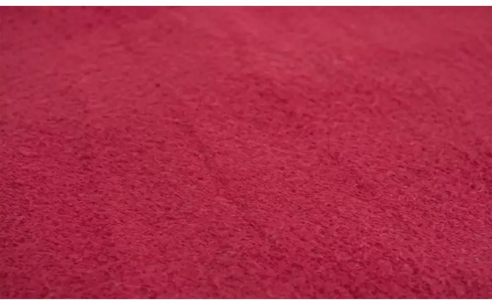 Червено одеяло от флийс 150x200 cm Plain – JAHU collections