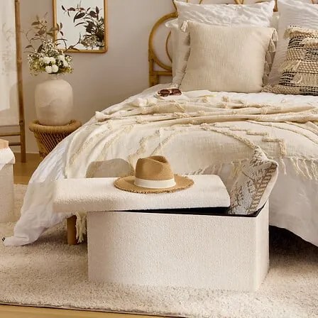 Пейка със съхранение atmosphera Soana, Слонова Кост, 38 cm