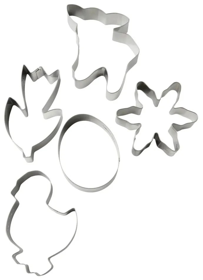 Комплект от 5 великденски пролетни перфоратора - Zenker