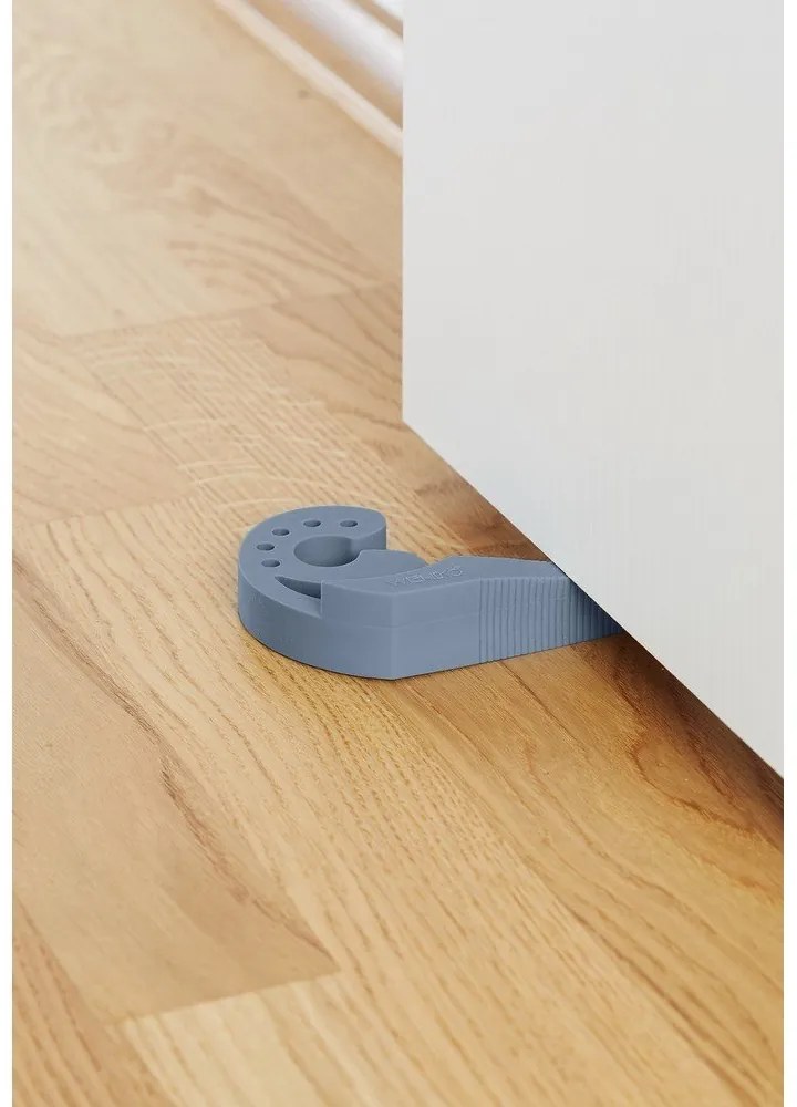 Сив и син ограничител за врати и прозорци Multi-STOP® - Wenko