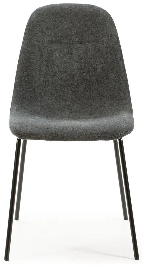 Тъмносиви трапезни столове в комплект от 4 бр. Renne – Marckeric