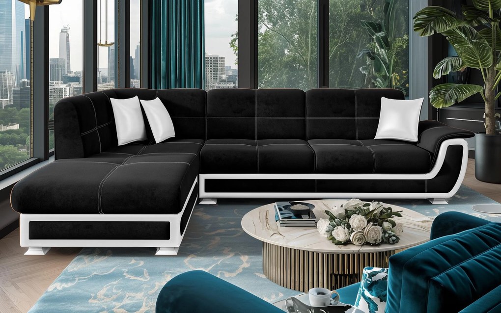 Разтегателен ъглов диван + клик-клак механизъм Принцес II