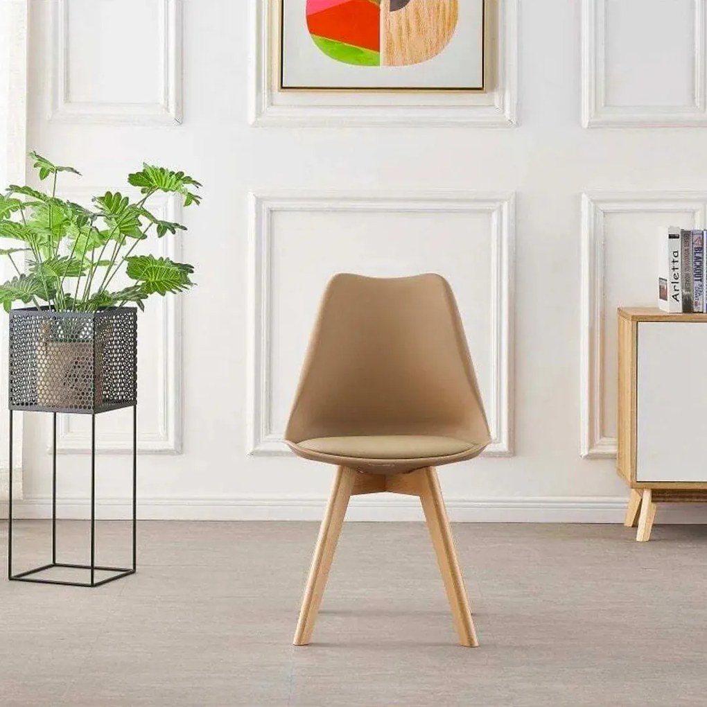 Трапезен стол atmosphera Baya, Бежов