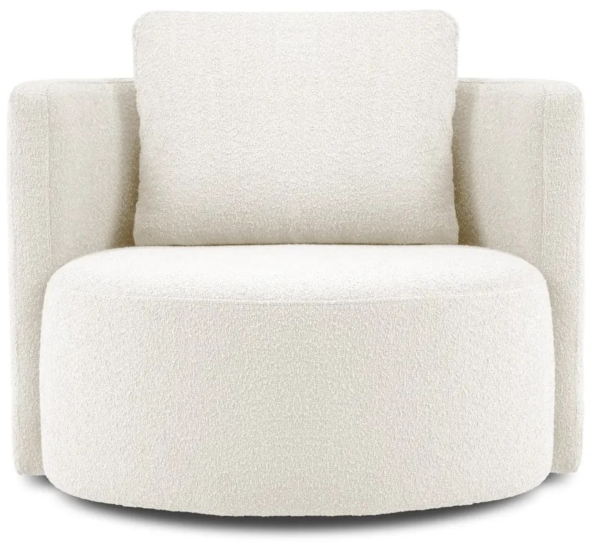 Бял въртящ се стол Nael - Interieurs 86