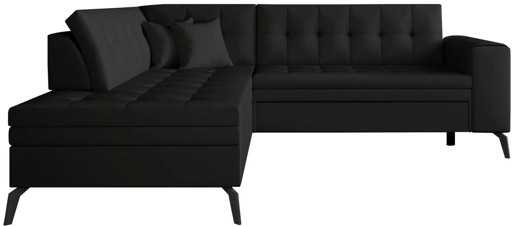 Ъглов диван Lanvin-Left-Black