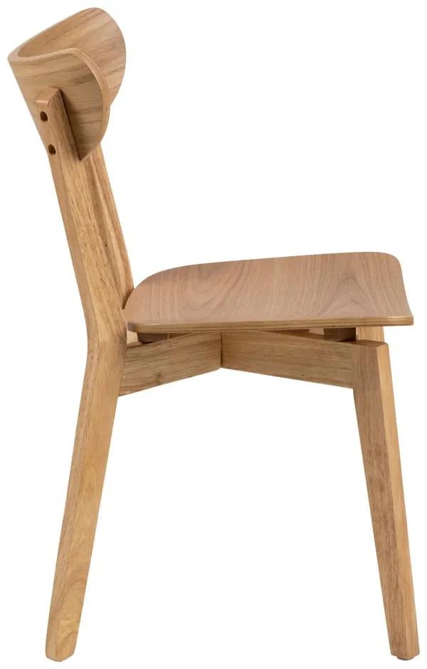 Трапезни столове в дъбов декор Roxby - Actona