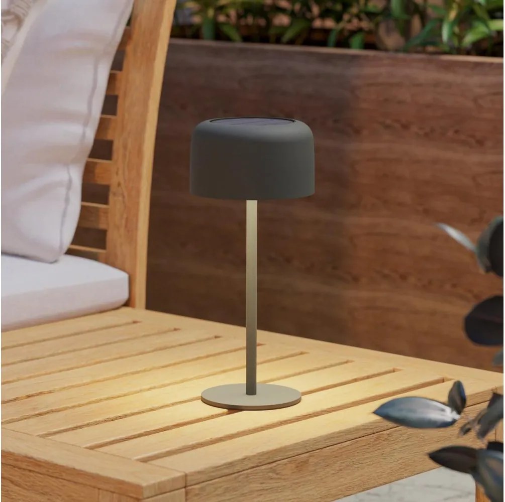 Eglo 901894 - LED соларна настолна лампа ROCCANOVA LED/2,8W/3,7V IP44 зелена