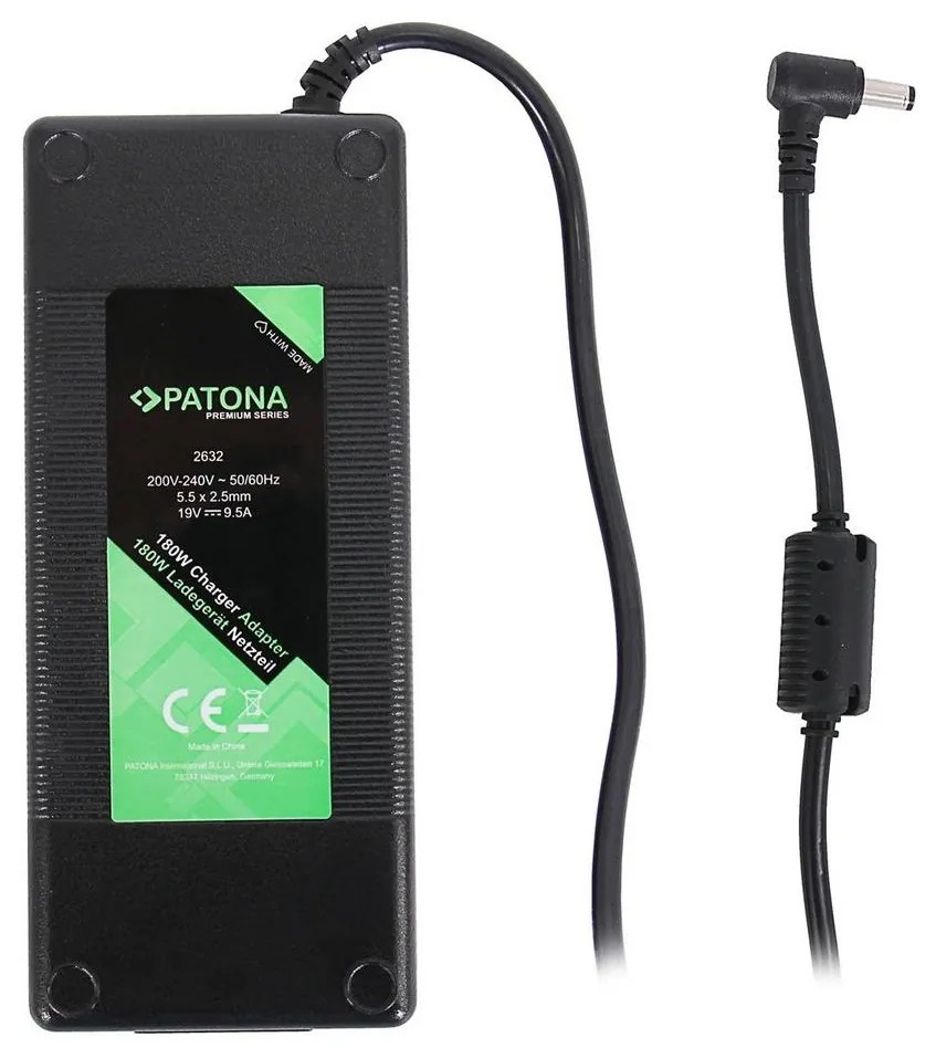 PATONA - Зарядно устройство Asus PREMIUM 19V/9,5A 180W конектор 5,5x2,5мм