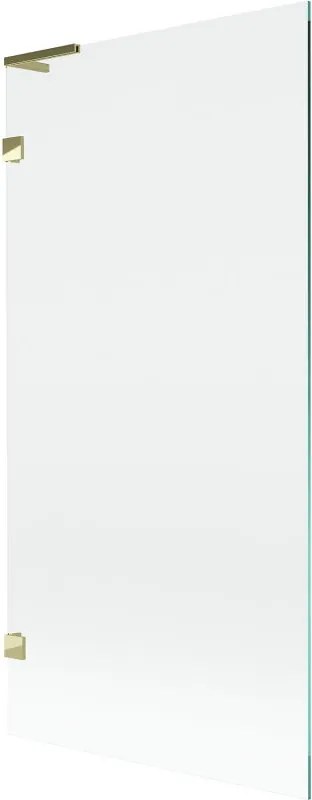Mexen Lunar L преграда за вана с 1 крило 90 x 150 см, прозрачна, златна - 897L-090-000-50-00