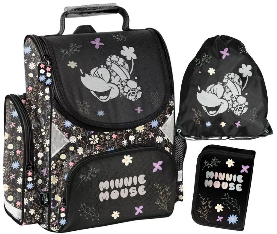 Учебен комплект за момичета - 3 части - Minnie Mouse