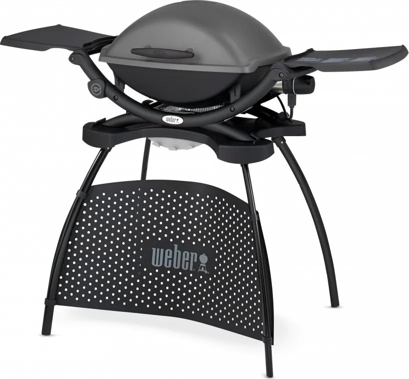 Електрическо барбекю Weber Q 2400 With Stand, 2200 W, 54х39 см