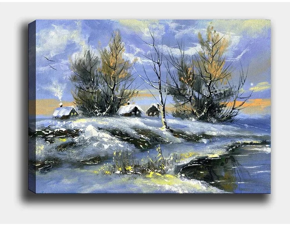 Живопис 70x50 cm Winter - Wallity