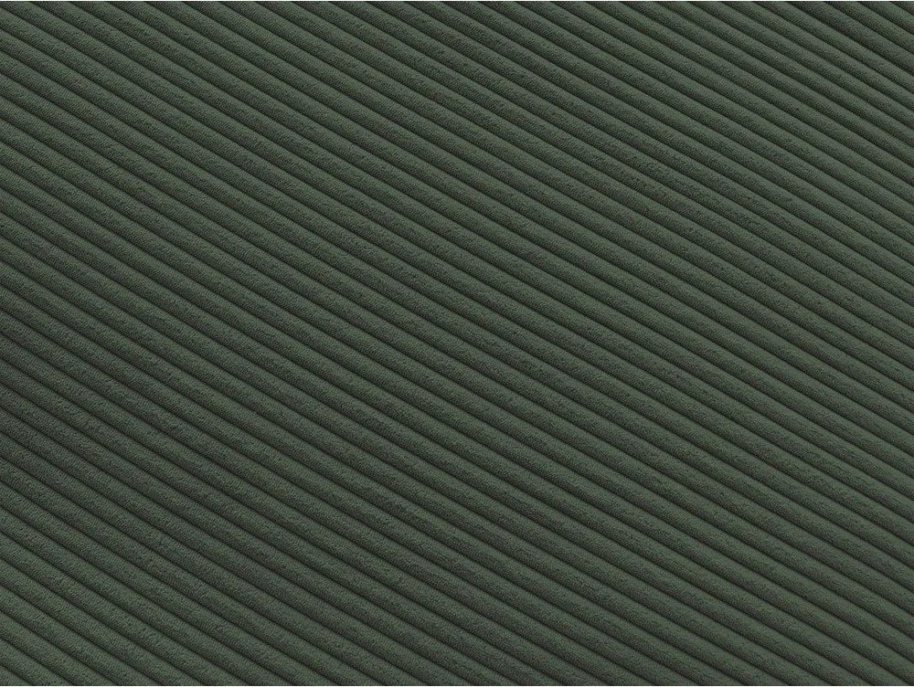 Зелен ъглов диван от рипсено кадифе Belair – Bobochic Paris