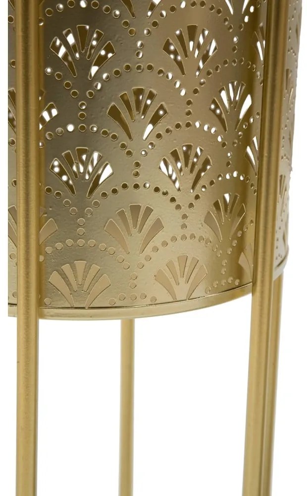 Комплект от 2 стойки за саксии в златисто, височина 40 cm Golvy - Mauro Ferretti