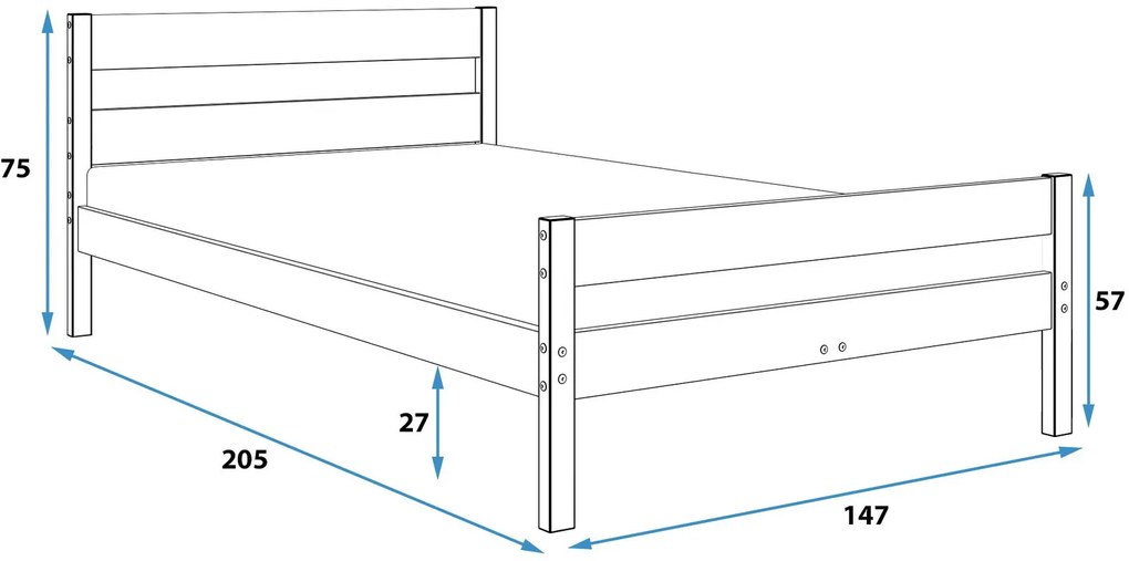 Легло Semplicita-140 x 200