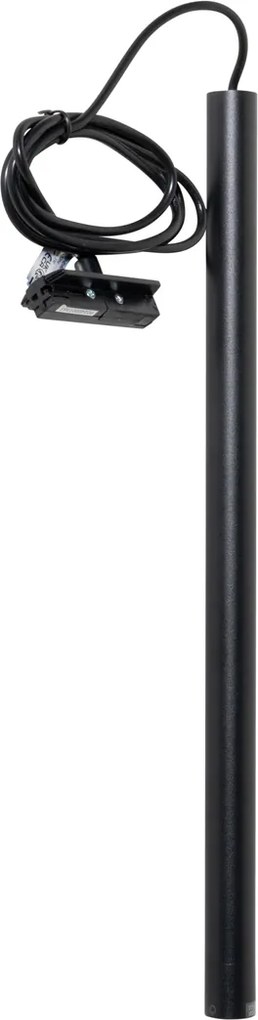 Модерен черен висулка за 1-фазова релсова система - Iconic Frini