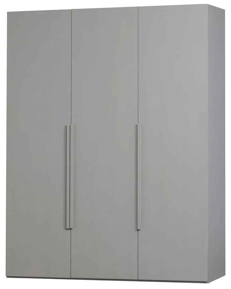 Сив модулен шкаф 165x210 cm Rens – WOOOD