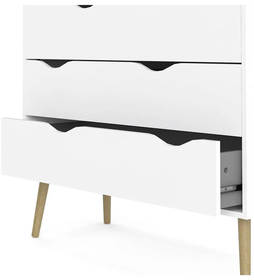 Бял скрин , 99 x 101 cm Oslo - Tvilum