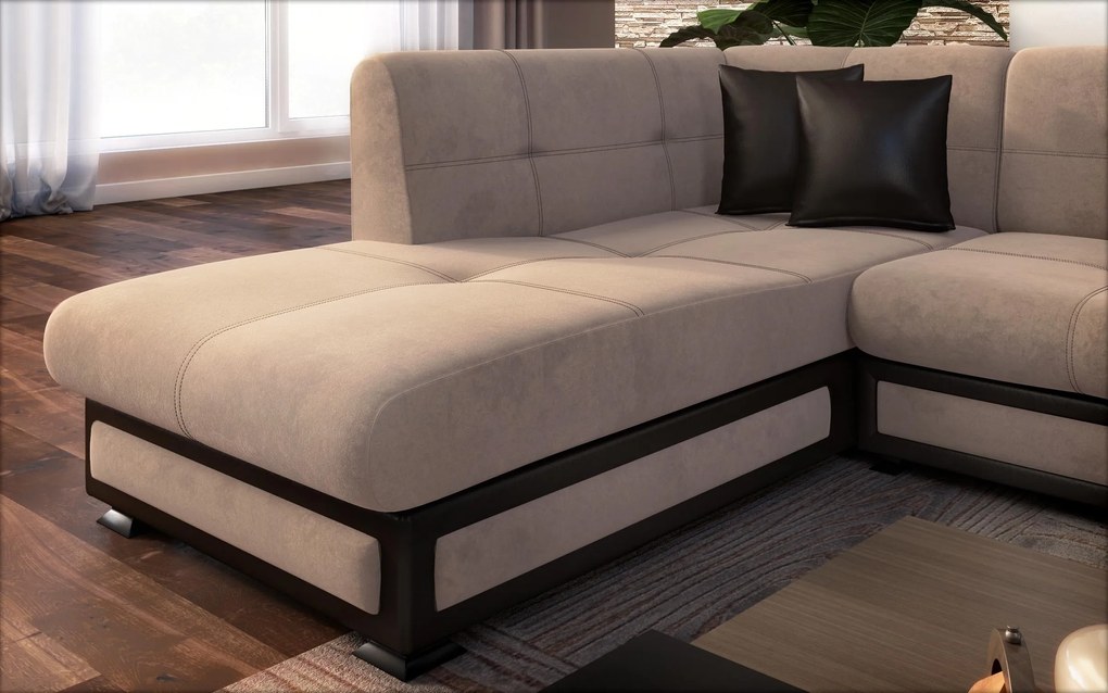 Разтегателен ъглов диван + клик-клак механизъм Принцес II