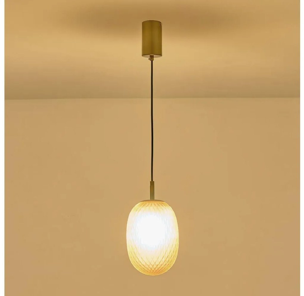 Пендел 1xE14/25W/230V бял Ø 15 см