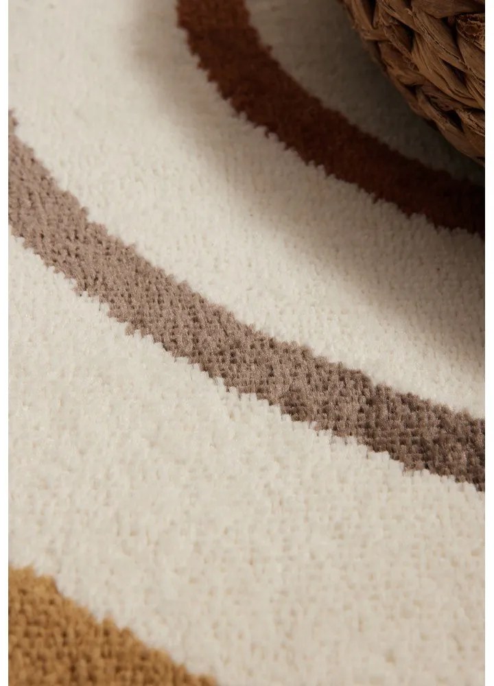 Кремав детски килим 120x170 cm Double Rainbow – Hanse Home