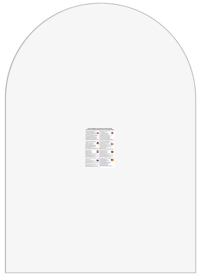 Картина върху стъкло 70x100 cm Oia – Styler