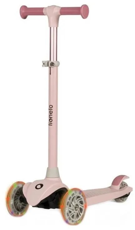 Lionelo - Детски скутер JESSY 3xAA розов