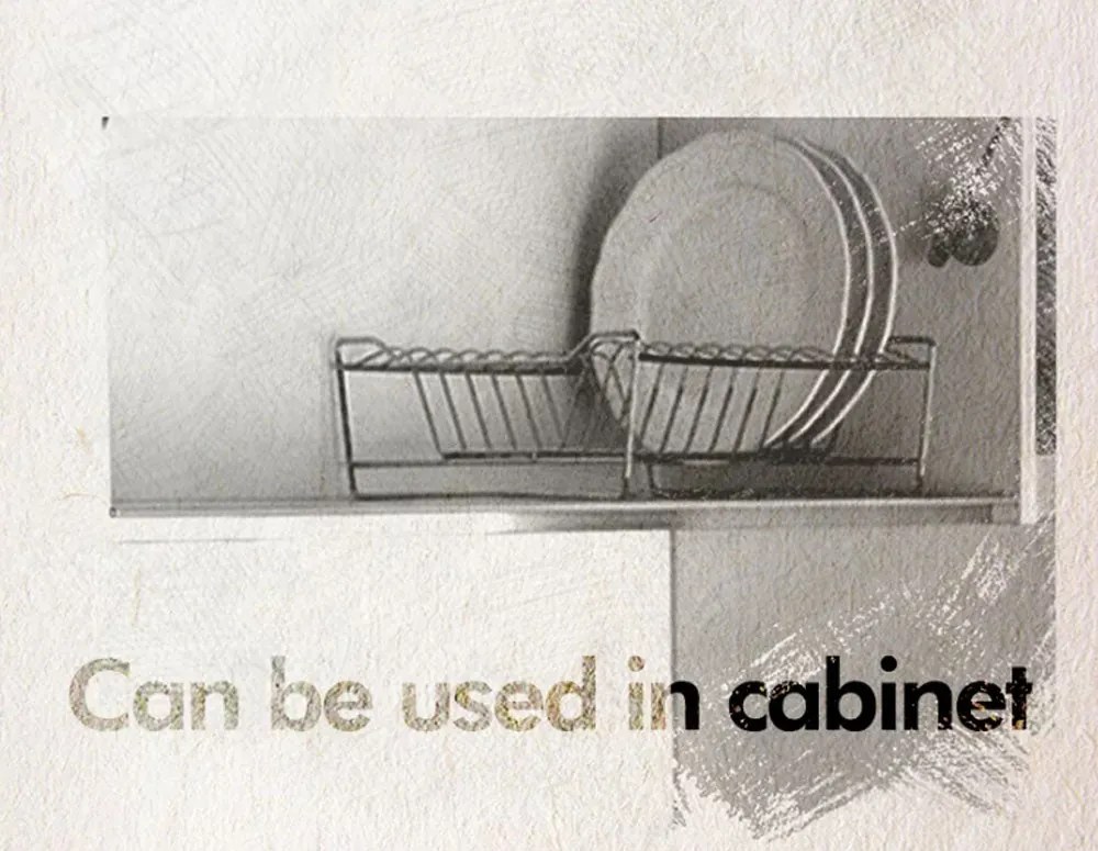 СУШИЛНИК ЗА СЪДОВЕ TEKNO TEL KB-015G , 2нива , златисто