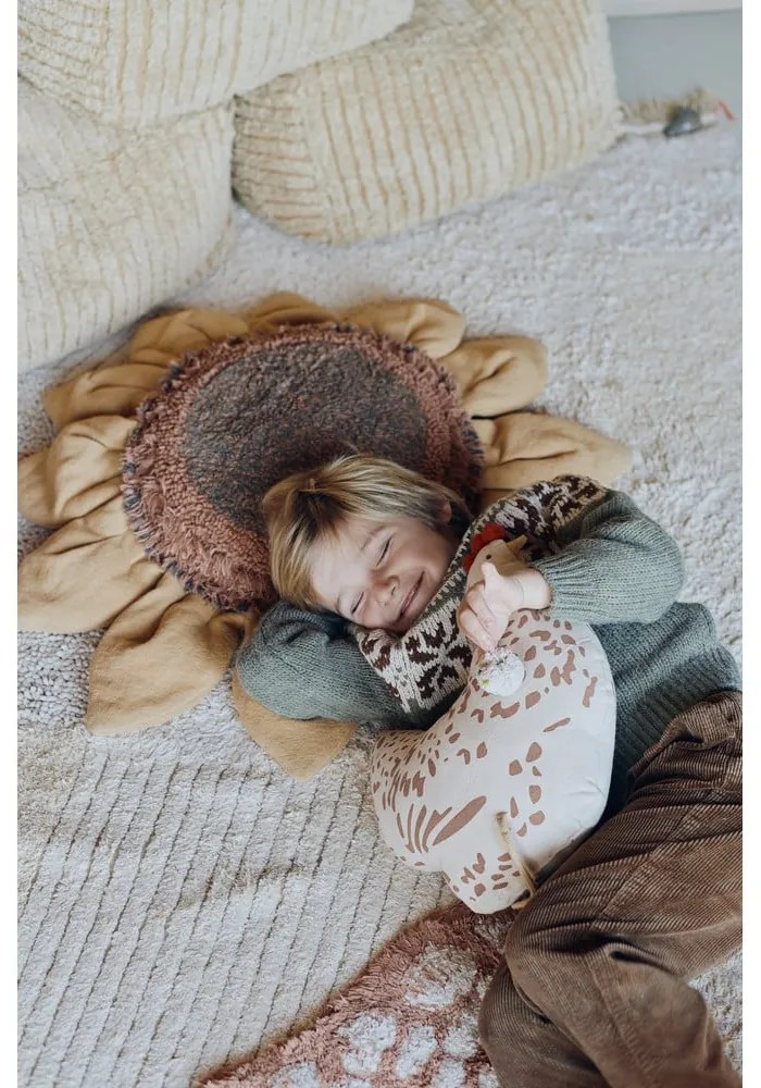 Памучна детска възглавница 90x90 cm Sunflower – Lorena Canals