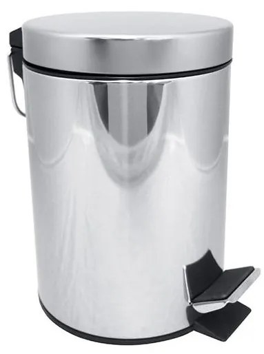 Кош за отпадъци 17x25,5 см, неръждаема стомана/сребрист