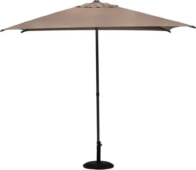 Прав накланящ се чадър Hesperide Soya, 2.5x2.5 m - Пшеница