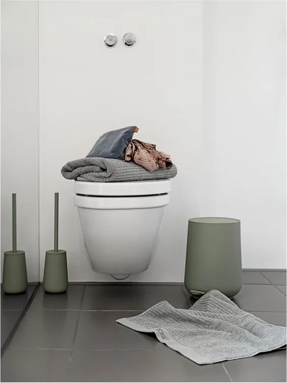Светлозелена памучна кърпа от тери 50x70 cm Classic – Zone