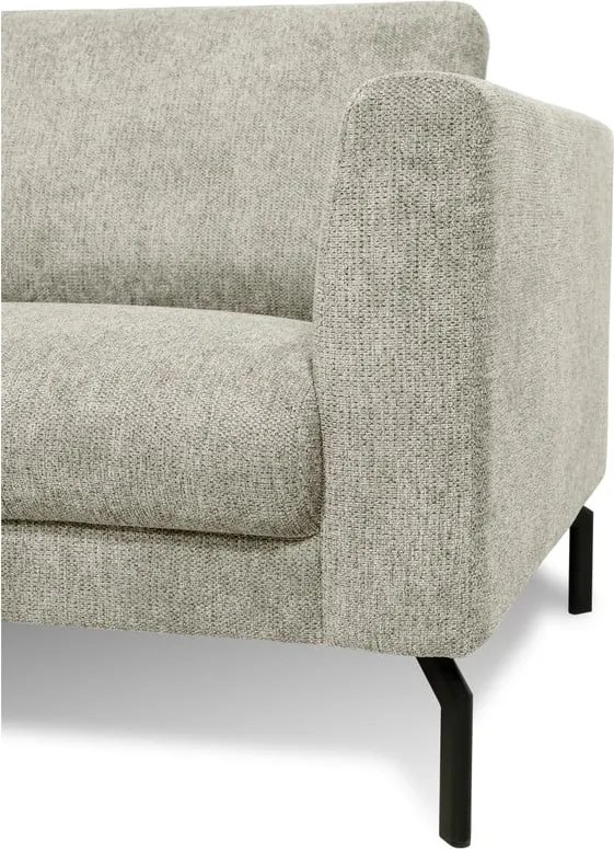 Светлосив ъглов диван (ляв ъгъл) Gomero – Scandic