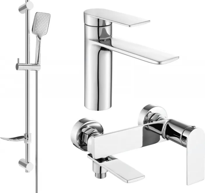 Mexen Zero DF62 комплект за вана, хром - 71103DF62-00