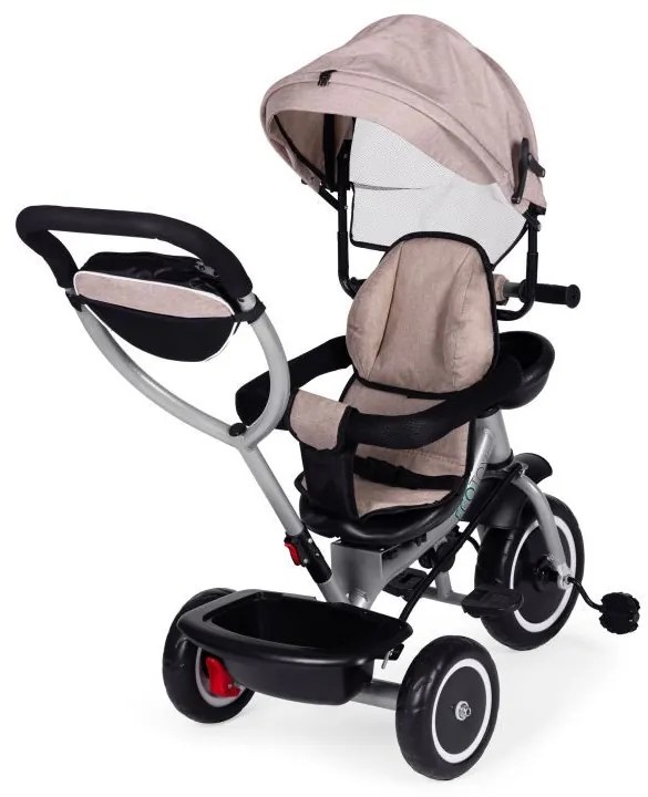 Детска триколка 2 в 1 розова