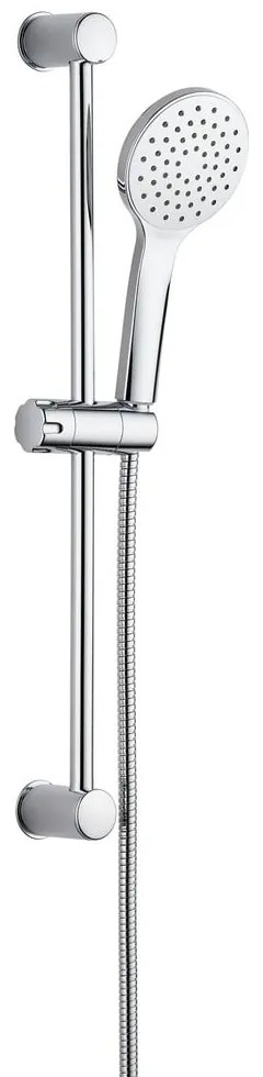 Душ комплект от неръждаема стомана в сребрист цвят с подвижен държач 60 cm No. 2 – Allstar