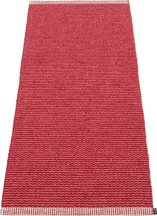 Червена пътека за открито и закрито 60x150 cm Mono Blush – Pappelina