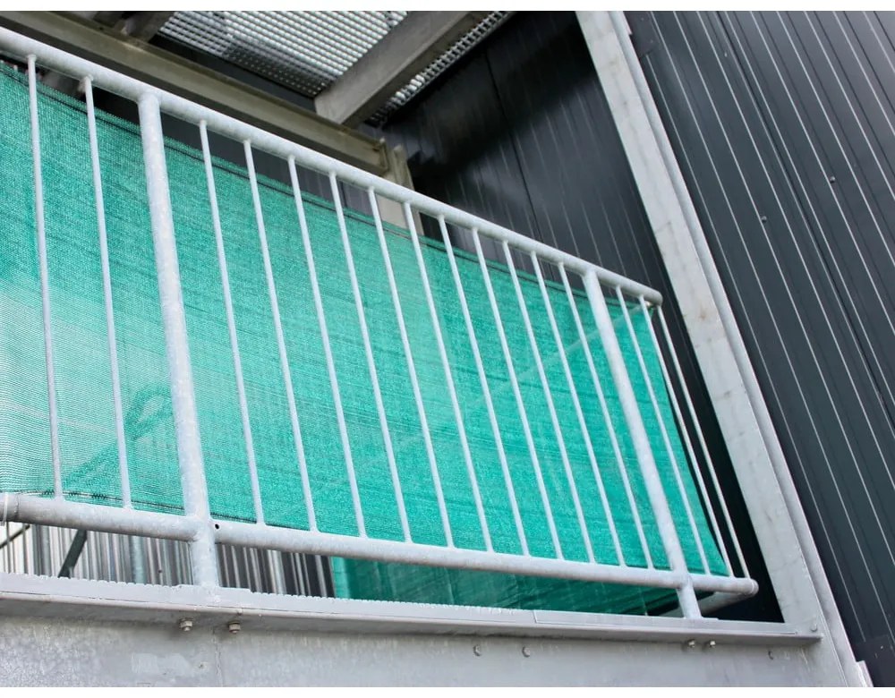 Зелен пластмасов балконски параван 500x90 cm – Garden Pleasure