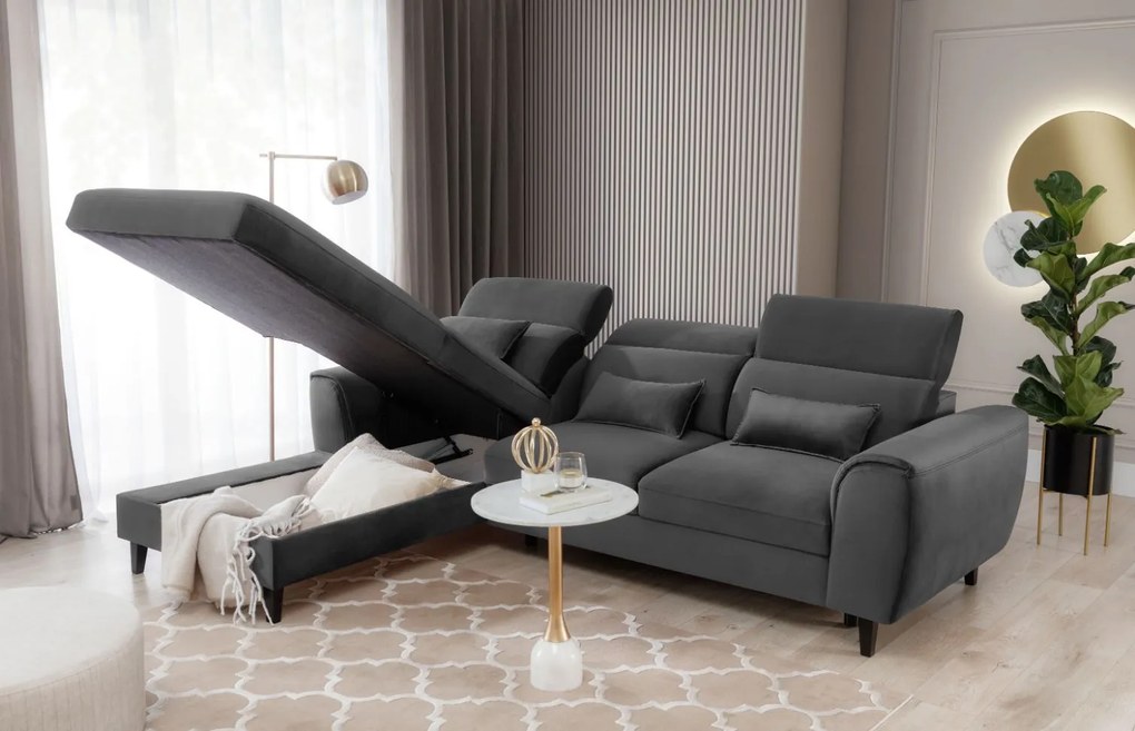 Ъглов диван Fornal-Gkri-Right