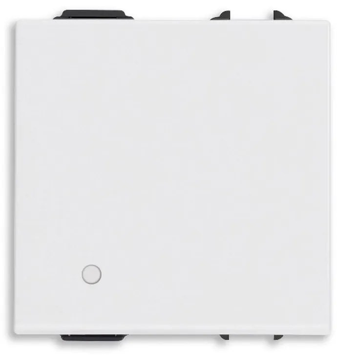 VIMAR 09016.2.G Ключ 2P 20AX 250V 2M с опция подсветка Бял  NEVE UP