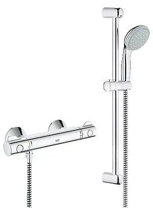 Душ система със смесител, Grohtherm 800, 34565000, Grohe