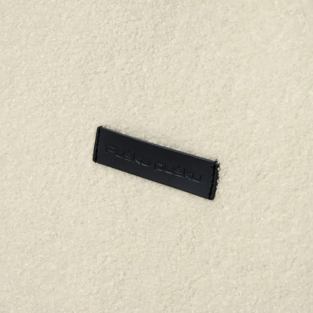 Светлосив пуф от букле Sofa Seat Lounge – SLOWDOWN