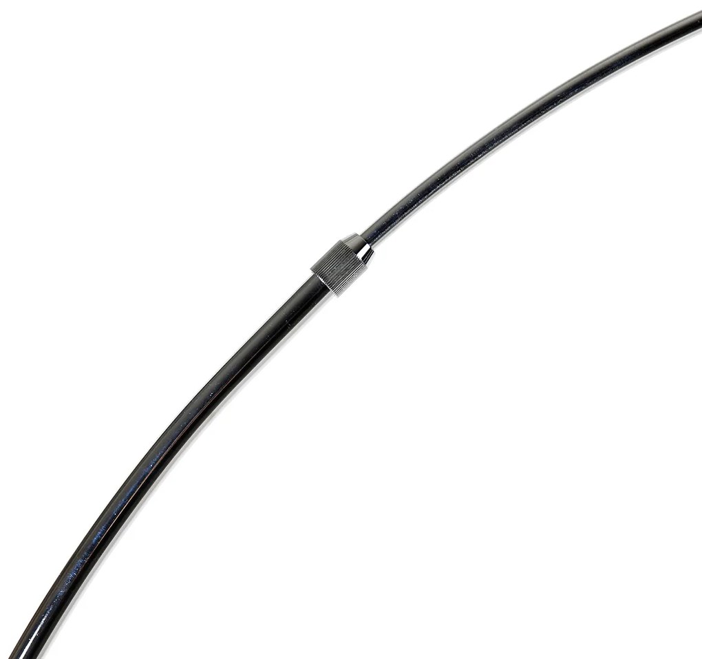 Интелигентна дъгова лампа хром с бял абажур с Wifi A60 - Arc Basic