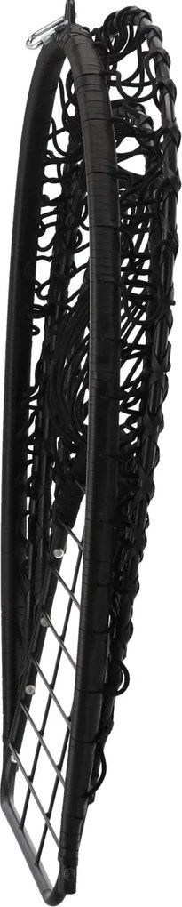 Висящ фотьойл Fold-черен